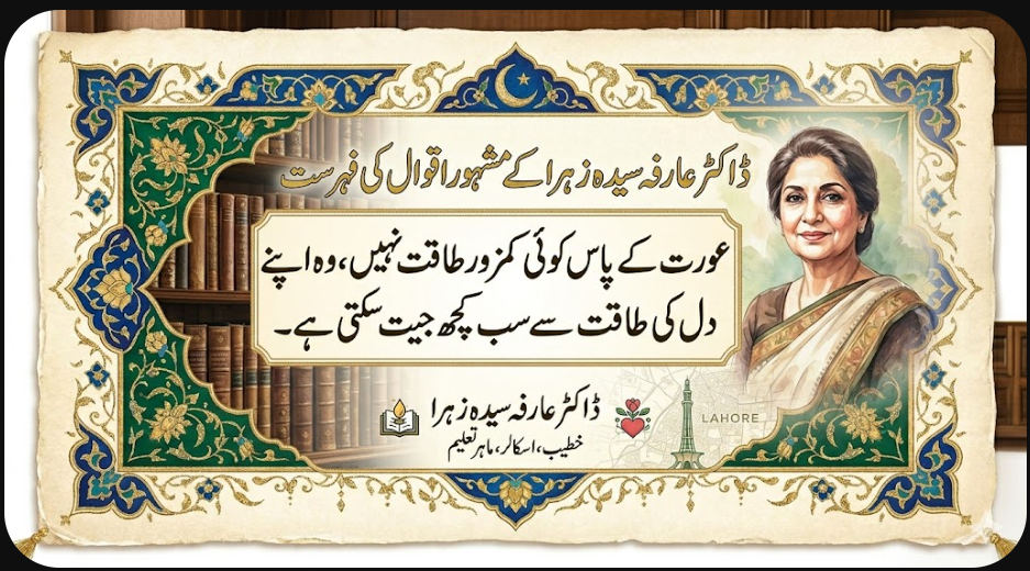 20 Best Dr. Arfa Syeda Zehra Quotes on Women